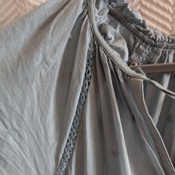 GAP Light Blue Mini Dress - Picture 8 of 16